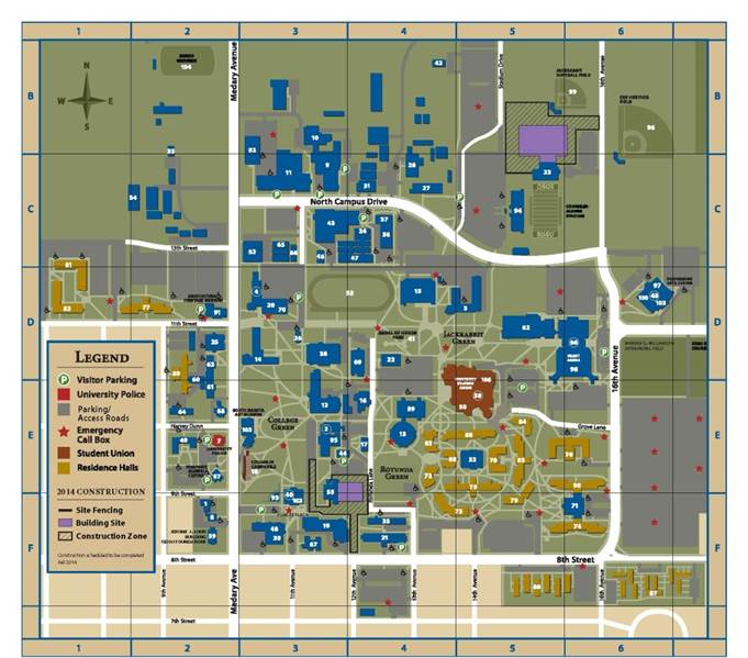 SDSU Campus Evolution Map